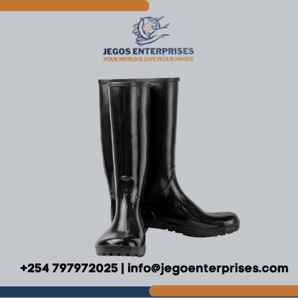 Rubber gumboots